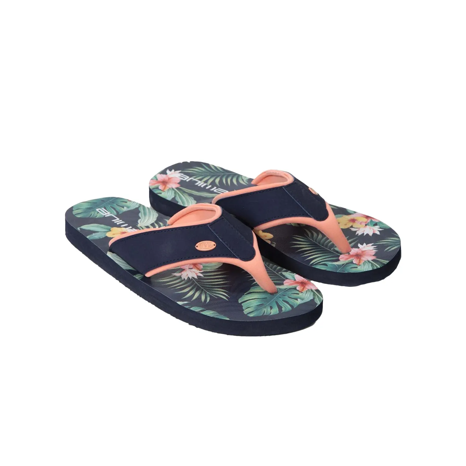 Animal Womens/Ladies Swish Recycled Flip Flops