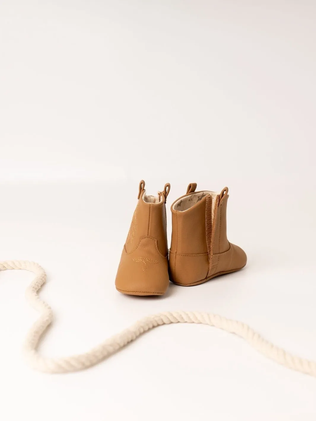 Baby Western Boots - Brown