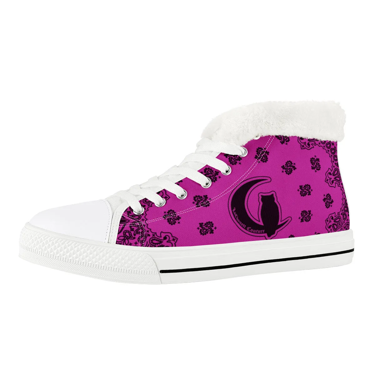 BANDANA GRAPES Unisex Canvas Shoes