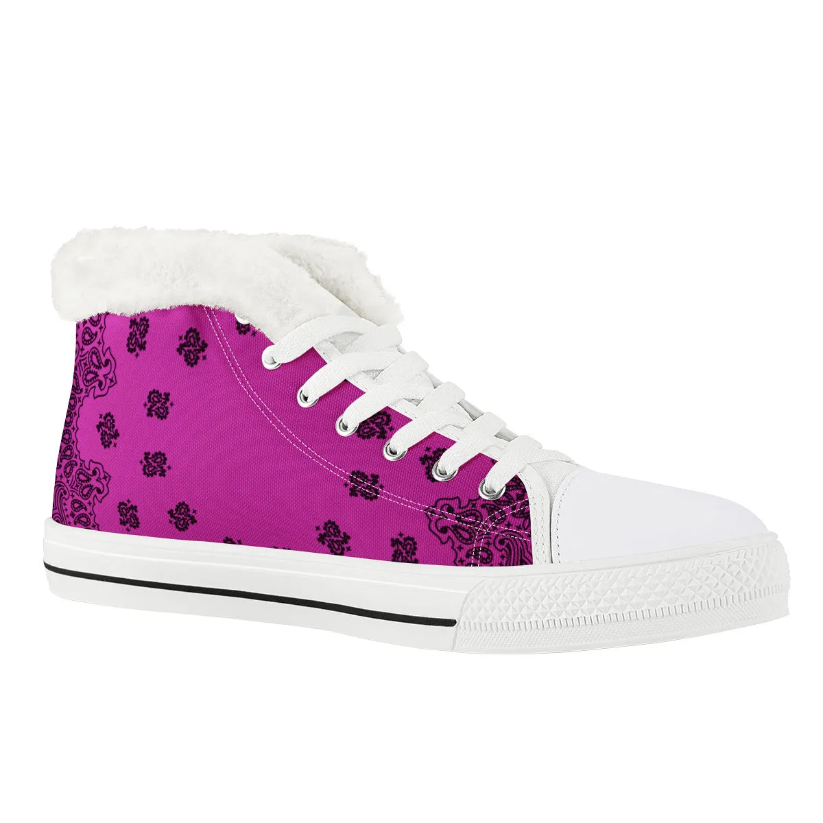 BANDANA GRAPES Unisex Canvas Shoes