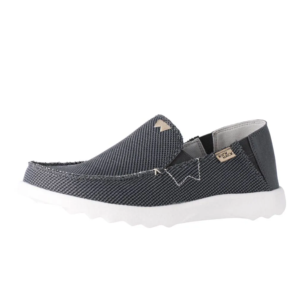 KickBack Men's Slip On Shoes - Couch 2.0 Mesh Charcoal