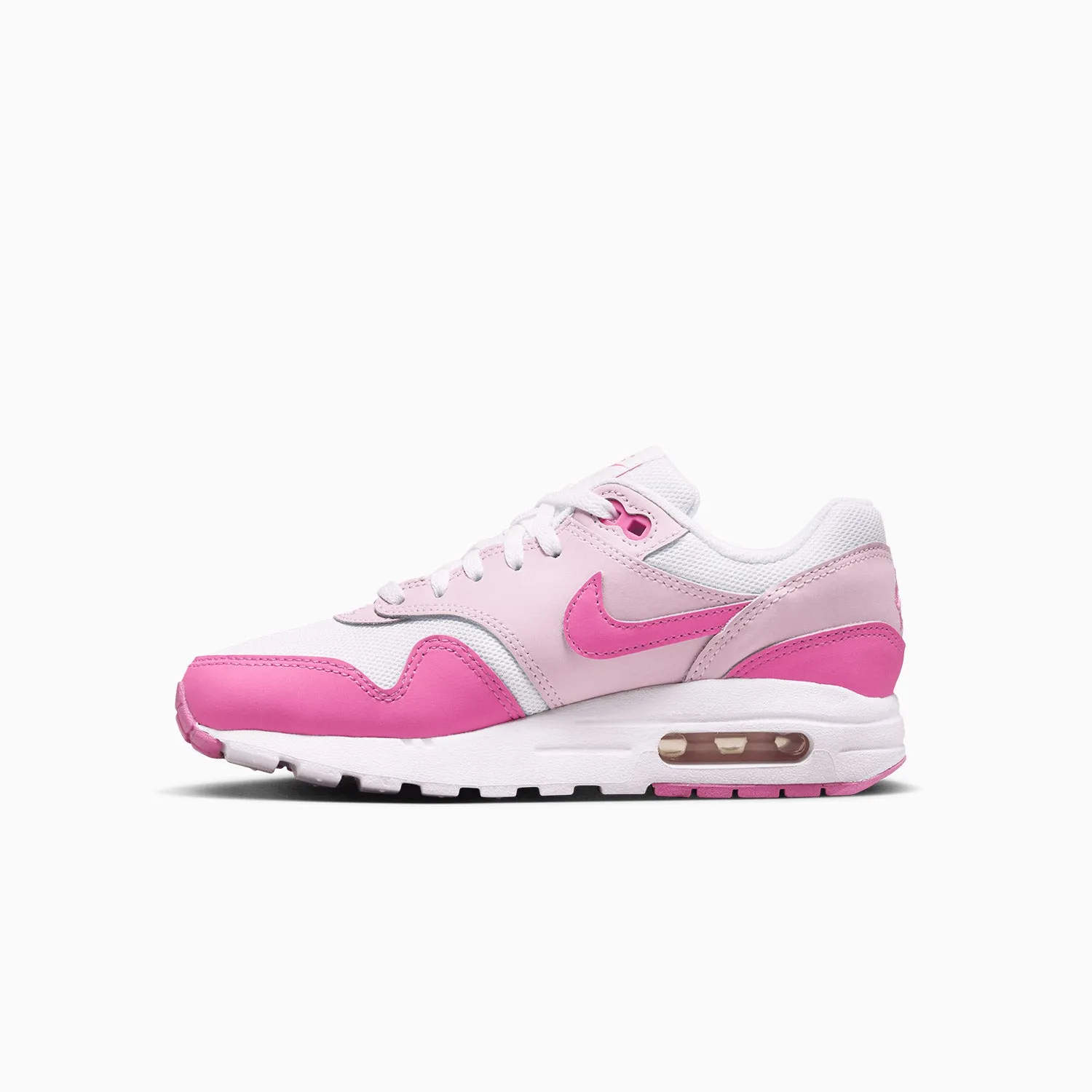 Kid's Air Max 1 "White Pink Foam" Grade School