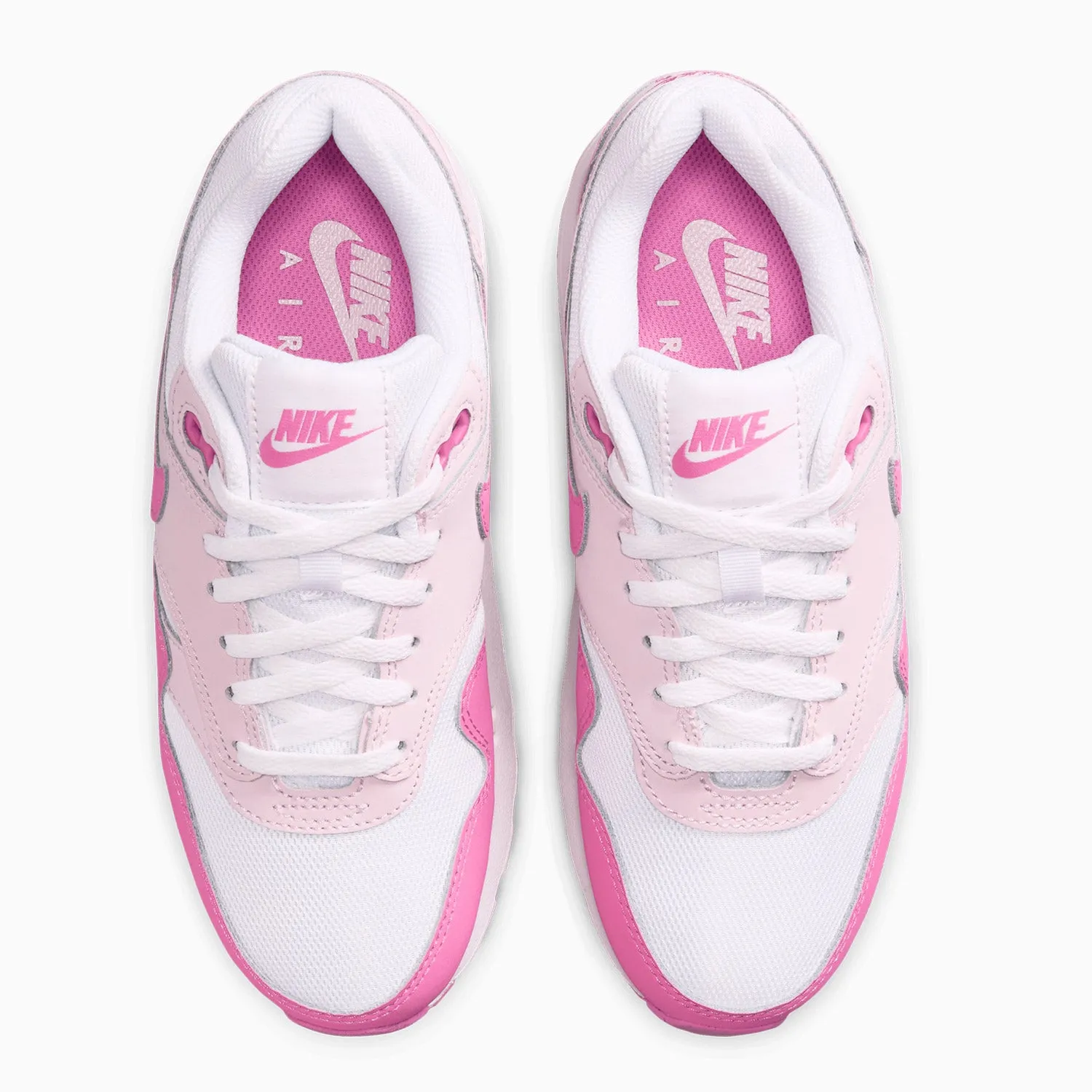 Kid's Air Max 1 "White Pink Foam" Grade School