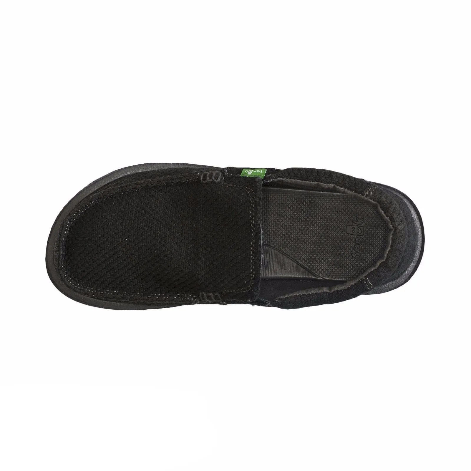 Sanuk Chibalicious Black Hemp Shoes