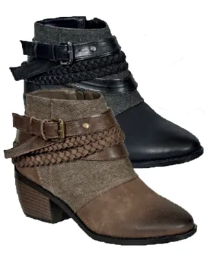 Victoria Braid Short Bootie - Adult